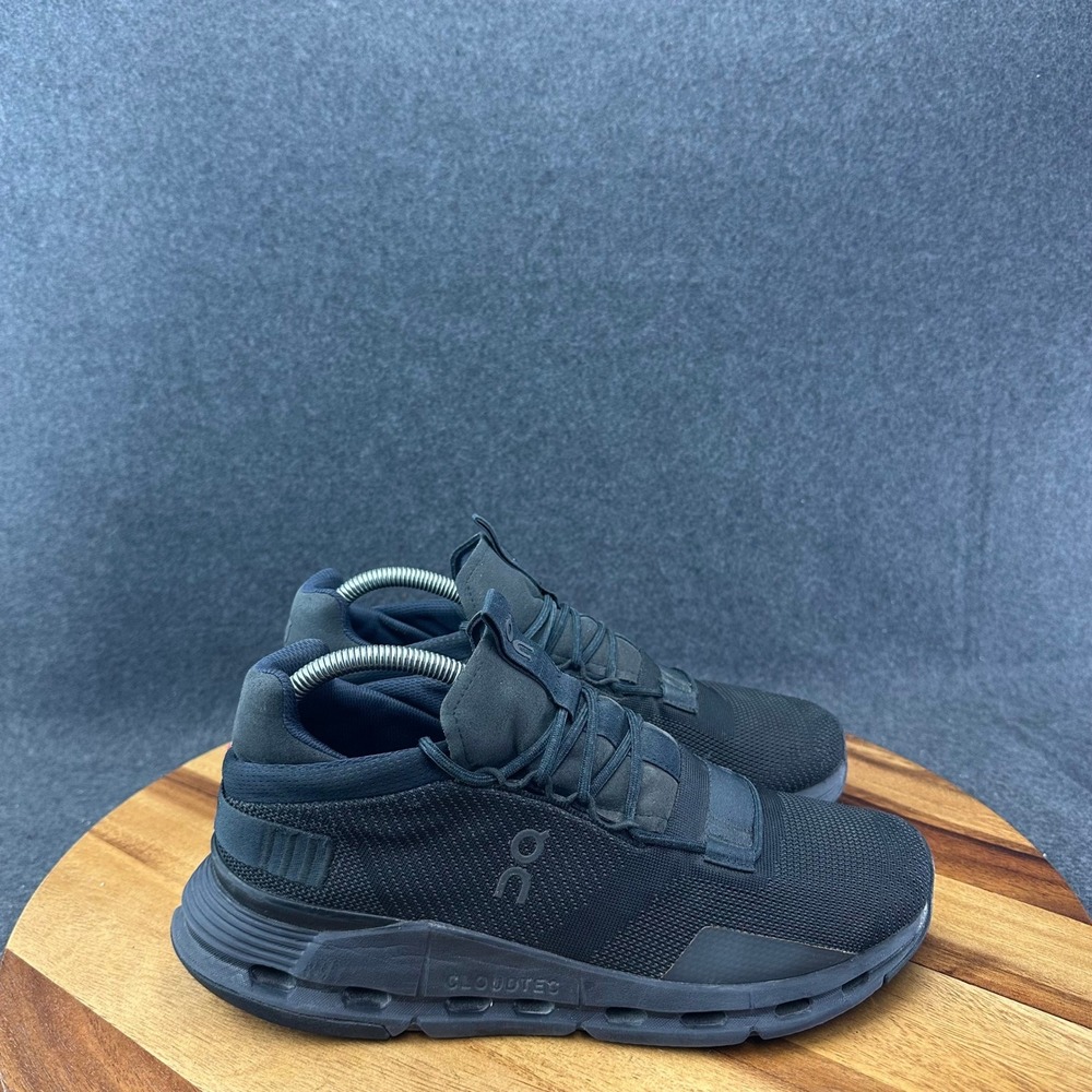 On Running Black Men's/Unisex Cloudtec Knit Sneakers